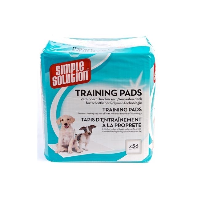 Simple Solution Puppy Training Pads - 56 stuks 54x57 cm