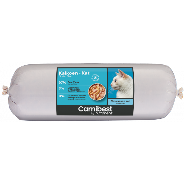 Carnibest Kat Kalkoen - 500 gram