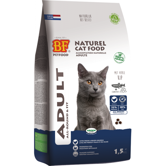 Biofood Cat Adult  Fit - 1,5 kg