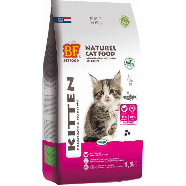 Biofood Kitten - Pregnant/Nursing  Graanvrij -1,5 kg 