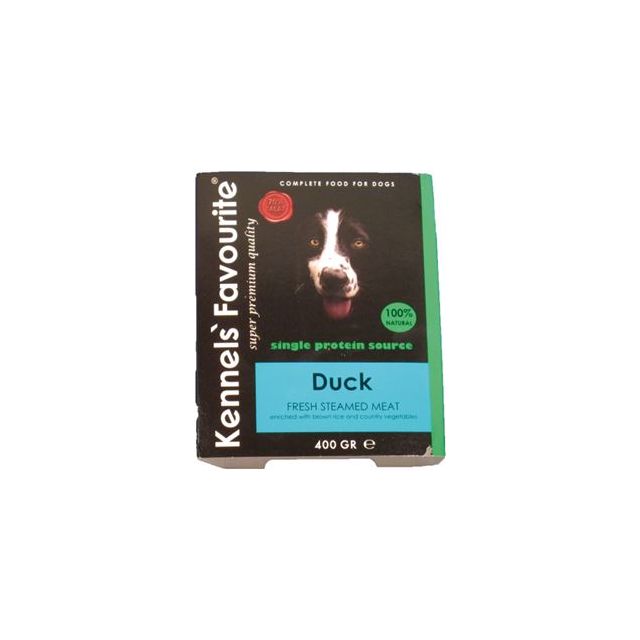 Kennels Favourite Steamed Duck 10x400 Gram