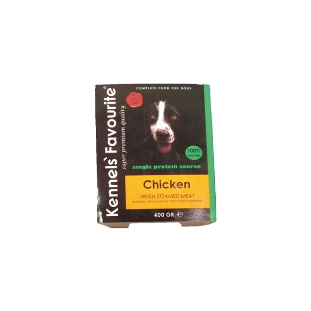 Kennels Favourite Steamed Chicken 10x400 Gram