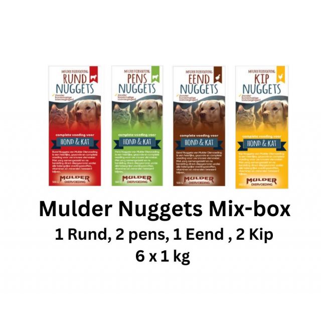 Mulder Mix Compleet Nuggets -8x1kg 