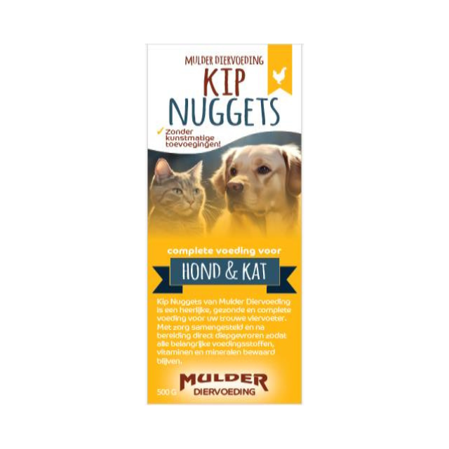 Mulder Kip Compleet Nuggets -500 gram 