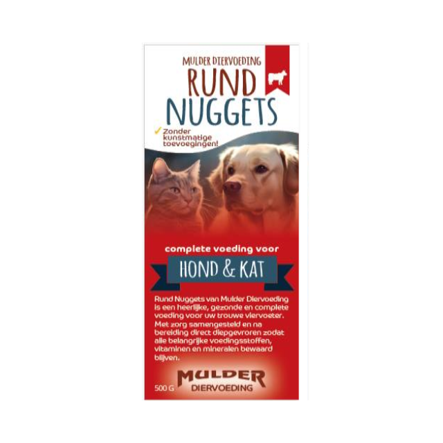 Mulder Rund Compleet Nuggets -500 gram 