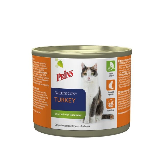 Prins NatureCare Kat Turkey - 2x 200 gr