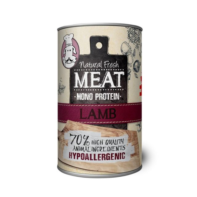 Natural Fresh Meat Lamb Mono Protein -400gr