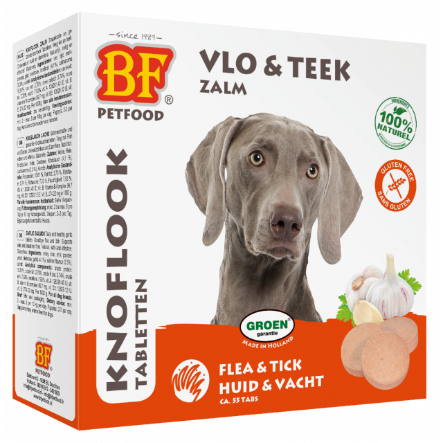 Biofood Hondensnoepjes Zalm Anti Vlo -55 stuks