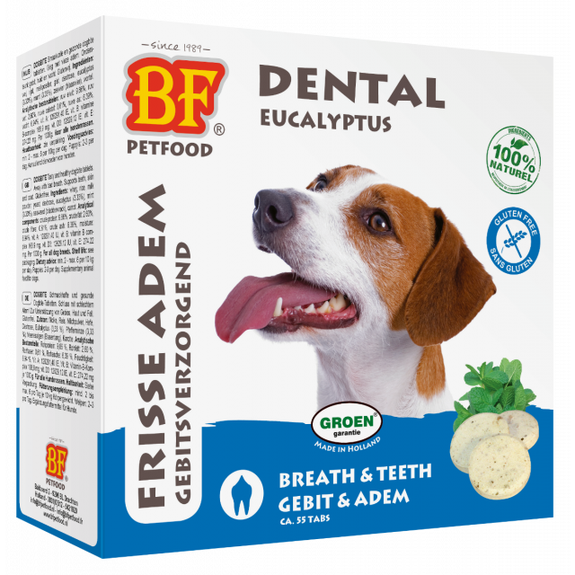 Biofood Dogbite Tabletten Breath & Teeth - 55 stuks