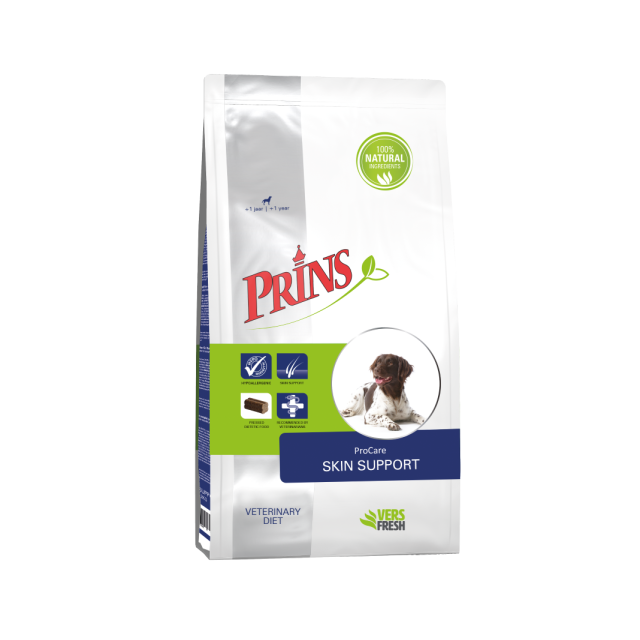 Prins Procare Veterinary Geperst Skin Support -12 kg 