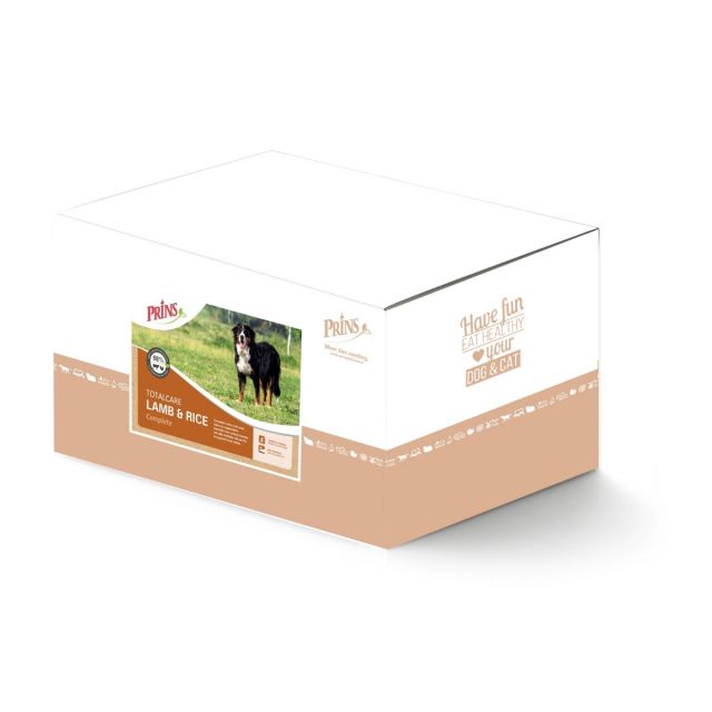 Prins TotalCare Hond Schijfjes Lamb & Rice -10 kg  + GRATIS bewaarbox t.w.v. € 7.95