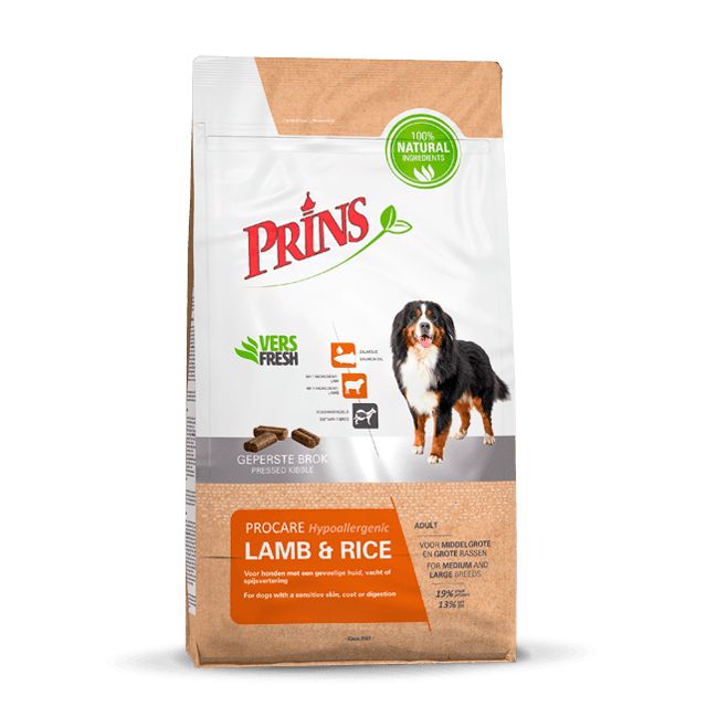 Prins Procare Lamb & Rice Hypoallergic 15 kg