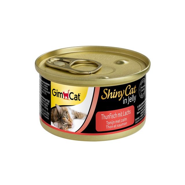 Gimcat Shinycat in Jelly Tonijn & Zalm - 70 gr