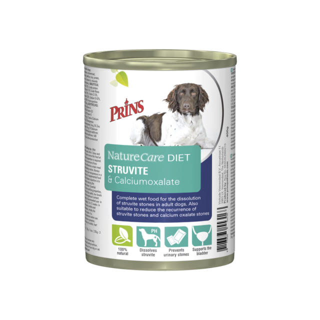 Prins Dieetvoeding Naturecare Dog Struvite & Calcium Oxalate - 400 gr