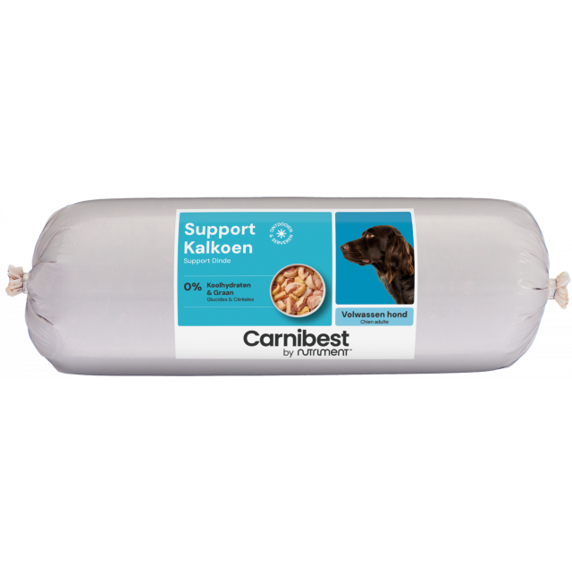 Carnibest Dog Diabetes Kalkoen - 500 gr - 20 stuks