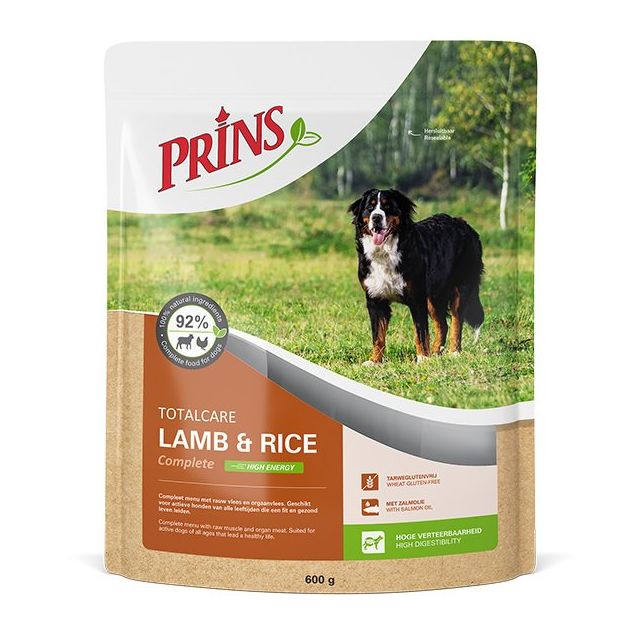 Prins Totalcare Hond Schijfjes Lam & Rijst - 2,5 kg   + GRATIS bewaarbox t.w.v. € 7.95
