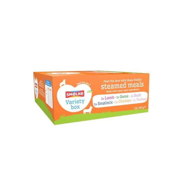 Smolke Vers Gestoomd Variety Box -12x395 gram