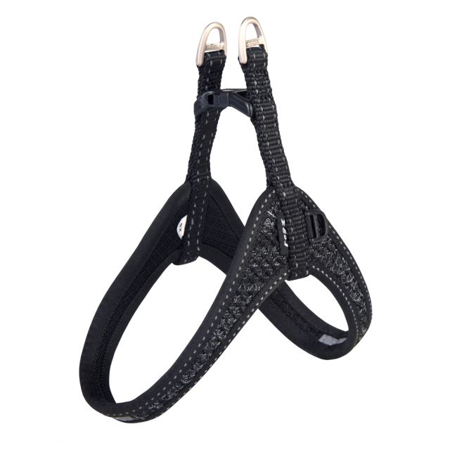 Rogz Utility Fast Fit Tuig Black Reflective XS