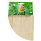 Boon Platform Hout Hoekmodel Rond -15x15 cm 