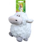 Boon hondenspeelgoed pluche schaap wit, 18 cm zonder geluid