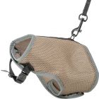 Trixie Softtuig Kat Met riem Taupe 24-42 cm/ lijn:1.20 m