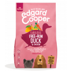 Edgard & Cooper Brokjes Puppy Verse Scharrelkip & Scharreleend Met Banaan, Pompoen -7 kg 