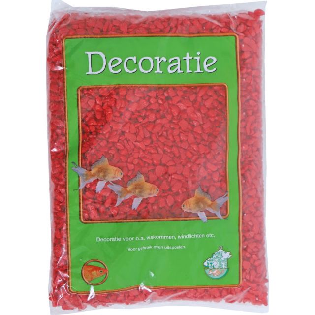 Aquarium Grind Gravel Rood -1 kg