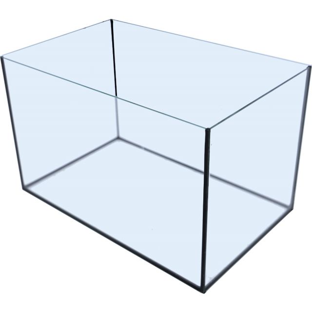 Boon Aquarium Gelijmd Met Zwarte Kit - 40x25x25 cm