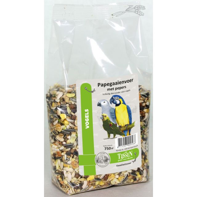 Papegaaienvoer + Pepers -750 gram