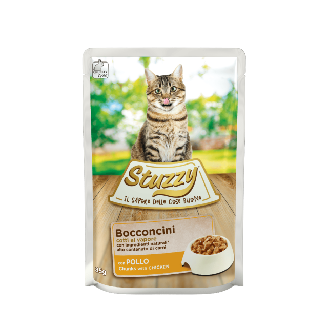 Stuzzy Kat Chunks Chicken  -85 Gram