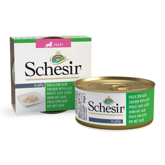 Schesir Puppy Chicken & Aloe -150 gram