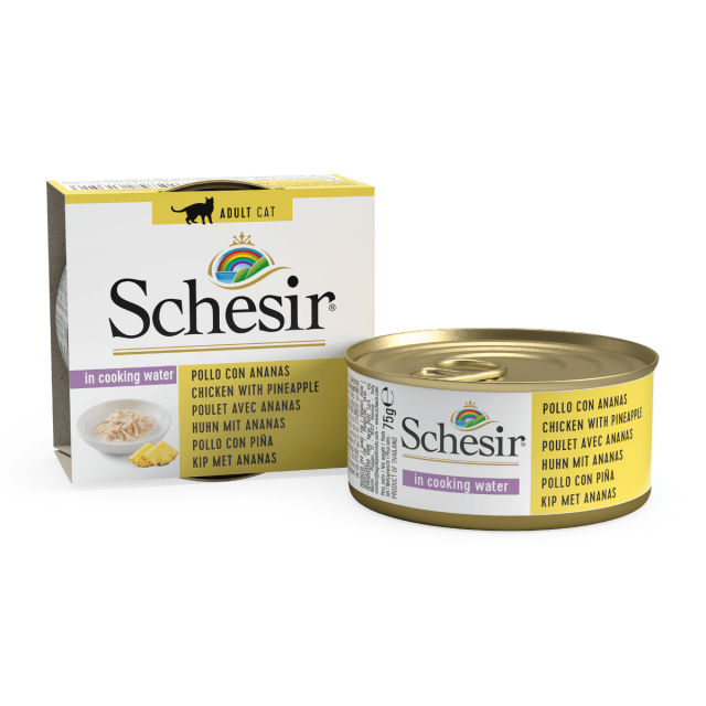 Schesir Cat Fruit Chicken & Pineapple -75 Gr 