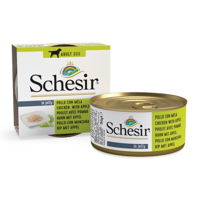 Schesir Dog Fruit Chicken & Apple -150 gram