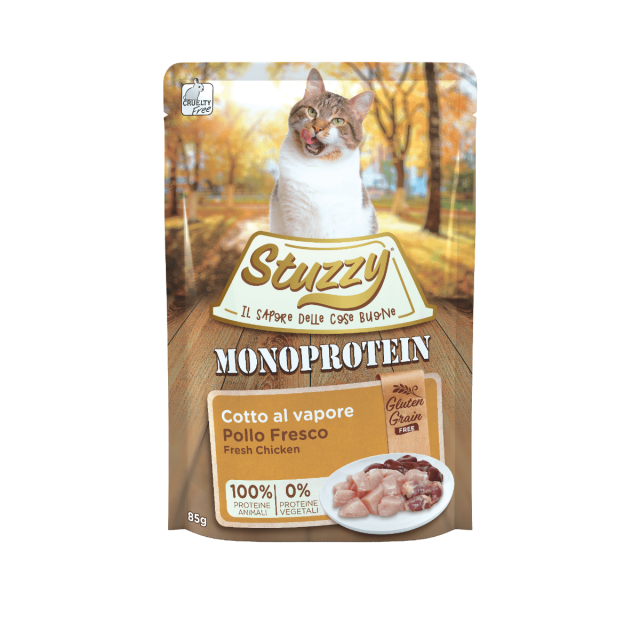 Stuzzy Kat Monoprotein Kip -85 gram