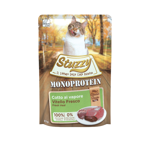 Stuzzy Kat Monoprotein Kalf -85 gram