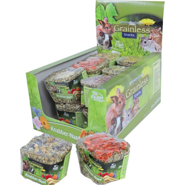 JR Farm Grainless Knabbelbak -75 gram  Assortie