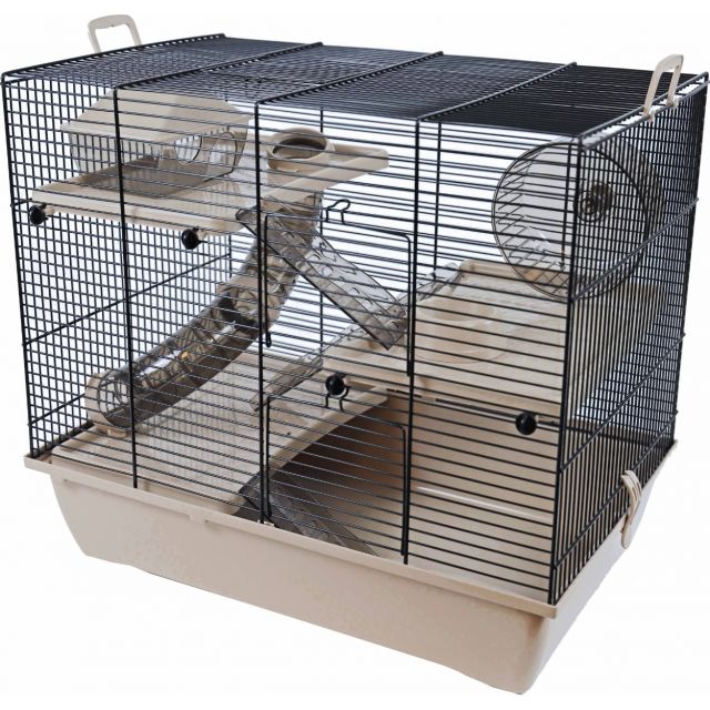 Interzoo Hamsterkooi Pinky 3  Beige