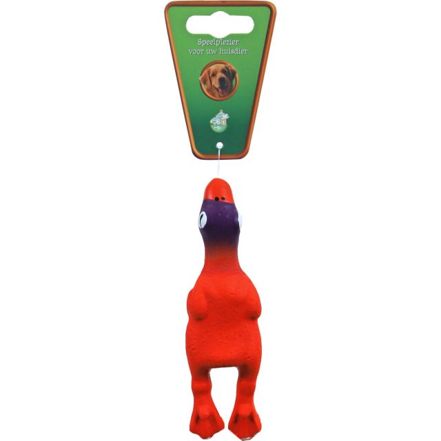 Boon Hondenspeelgoed Latex Eend Mini -14 cm.