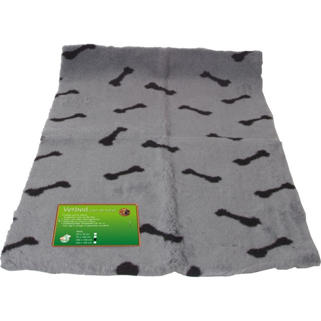 Boon vetbed Met Bot Grijs -150x100 cm 