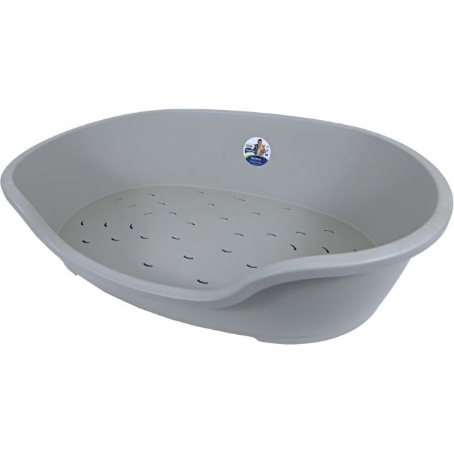 Moderna Plastic Hondenmand Warmgrijs- 110 cm.