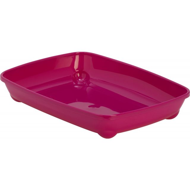 Moderna plastic kittenbakje 37 cm, hot pink
