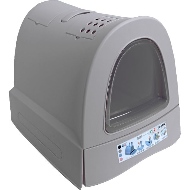 Imac Kattenbak Zuma Met Schuiflade Taupe -40x56x42,5 cm
