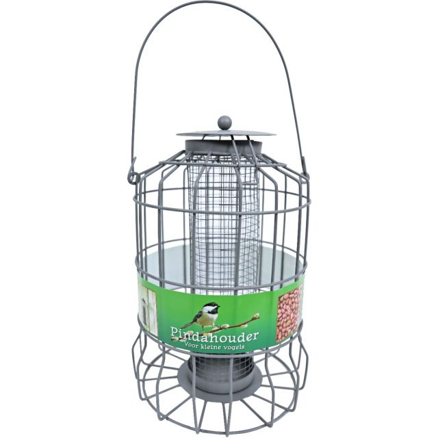 Boon Pindahouder Metaal Grijs voor kleine Vogels  -24x17 cm 