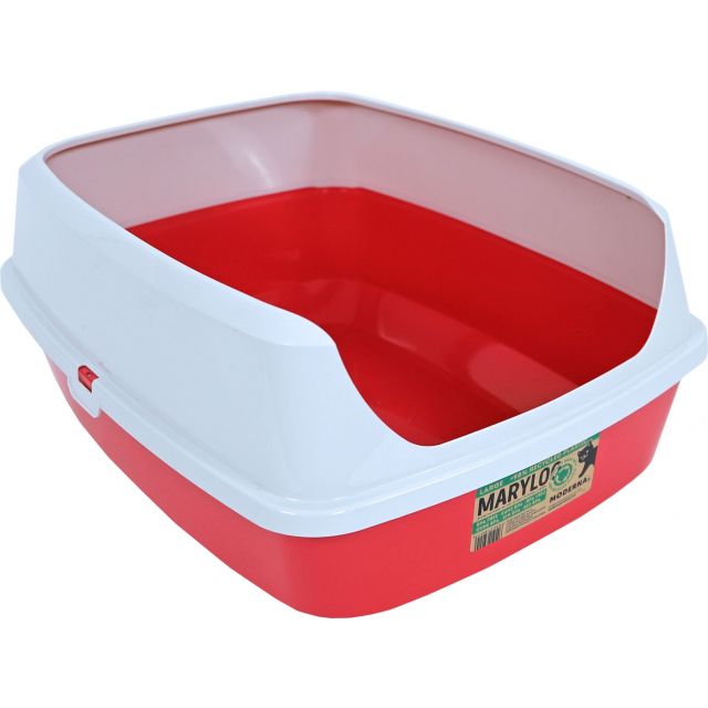 Moderna Kattenbak Maryloo, Recylcled Spicy coral -22,0 x 39,0 x 50,2 cm