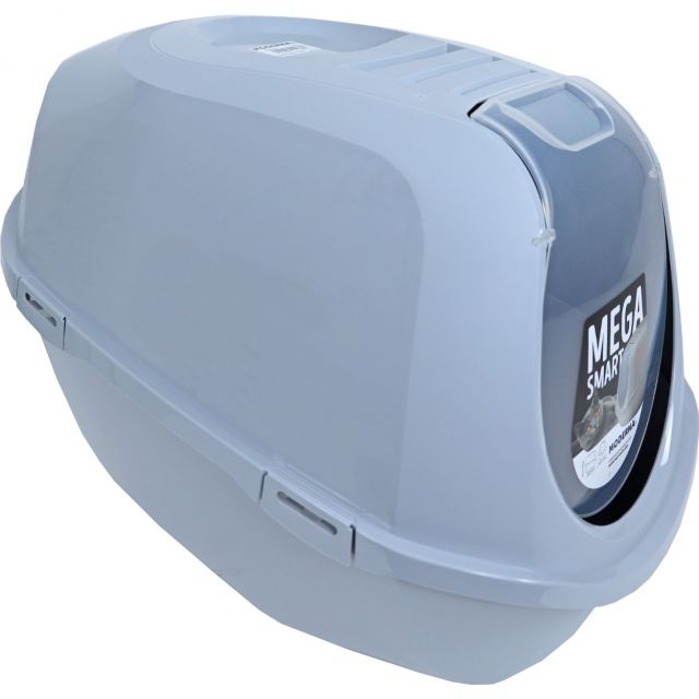 Moderna Kattentoilet Mega Smart ,Recycled Titanium Grey.-49,0 x 45,9 x 66,2 cm