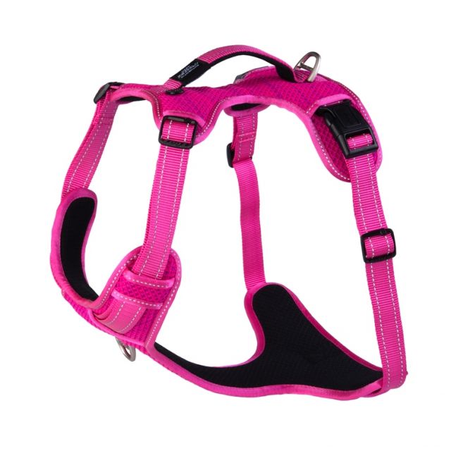 Rogz Utlity Explore Tuig  Xtra-Large  Pink - 25 mm / 66-95 cm 