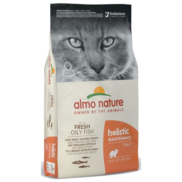 Almo Nature Holistic Cat White Fish & Rijst -12 kg 