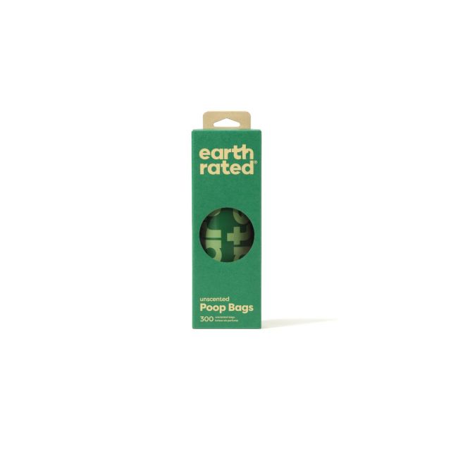 Earth Rated Poepzakjes Geurloos Op Rol- 300 stuks