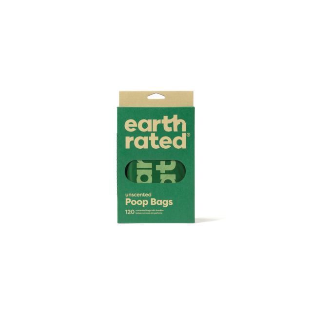Earth Rated Poepzakjes Met Handvaten Geurloos -120 st
