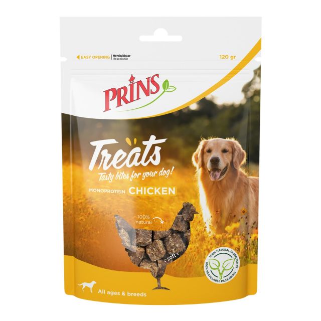 Prins Treats Dog Chicken -120 gram
